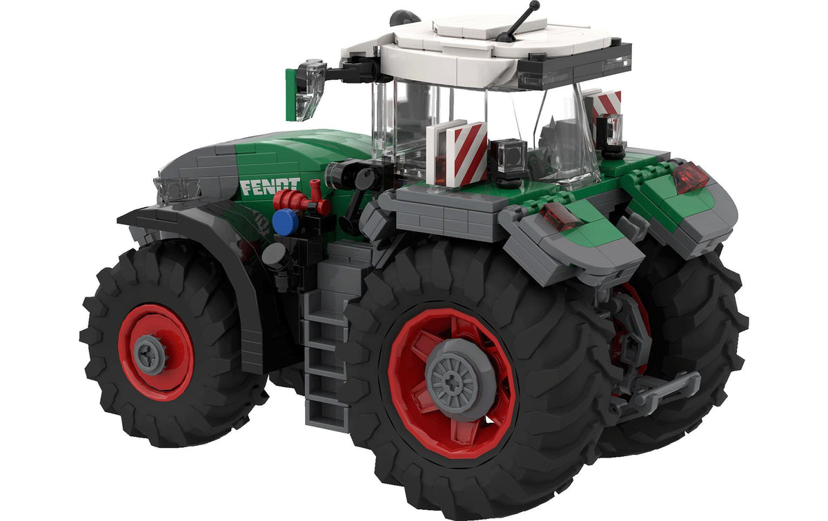 Brixies plus Fendt 1052 Fahrzeug – 631-teilig – 11 × 14,3 × 21,5 cm – ab 8 Jahren – Kunststoff – grün