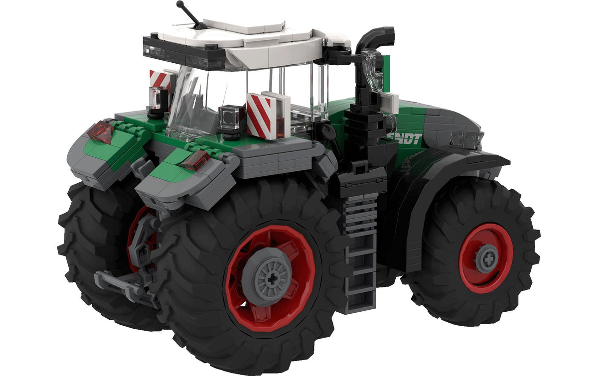Brixies plus Fendt 1052 Fahrzeug – 631-teilig – 11 × 14,3 × 21,5 cm – ab 8 Jahren – Kunststoff – grün