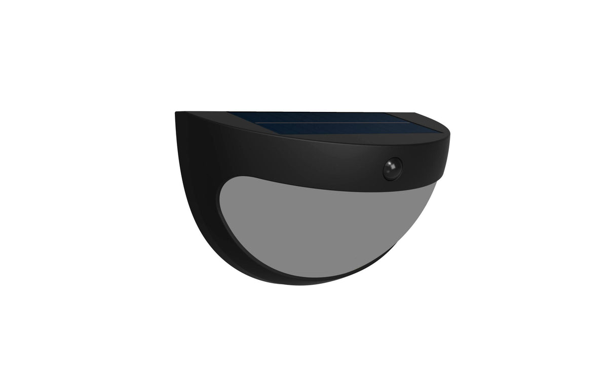 Philips by Signify Philips Aussenwandleuchte – Warmweiss, 2700 K, IP44, Netzbetrieb, mit Bewegungsmelder, Schwarz, Kunststoff