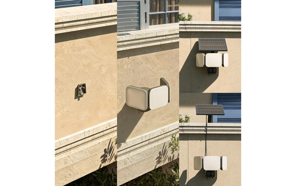 Philips by Signify Philips Aussenwandleuchte – 17×16,3 cm, 3'000 lm, 13 W – Warmweiss – IP65 – Solarbetrieb – mit Bewegungsmelder