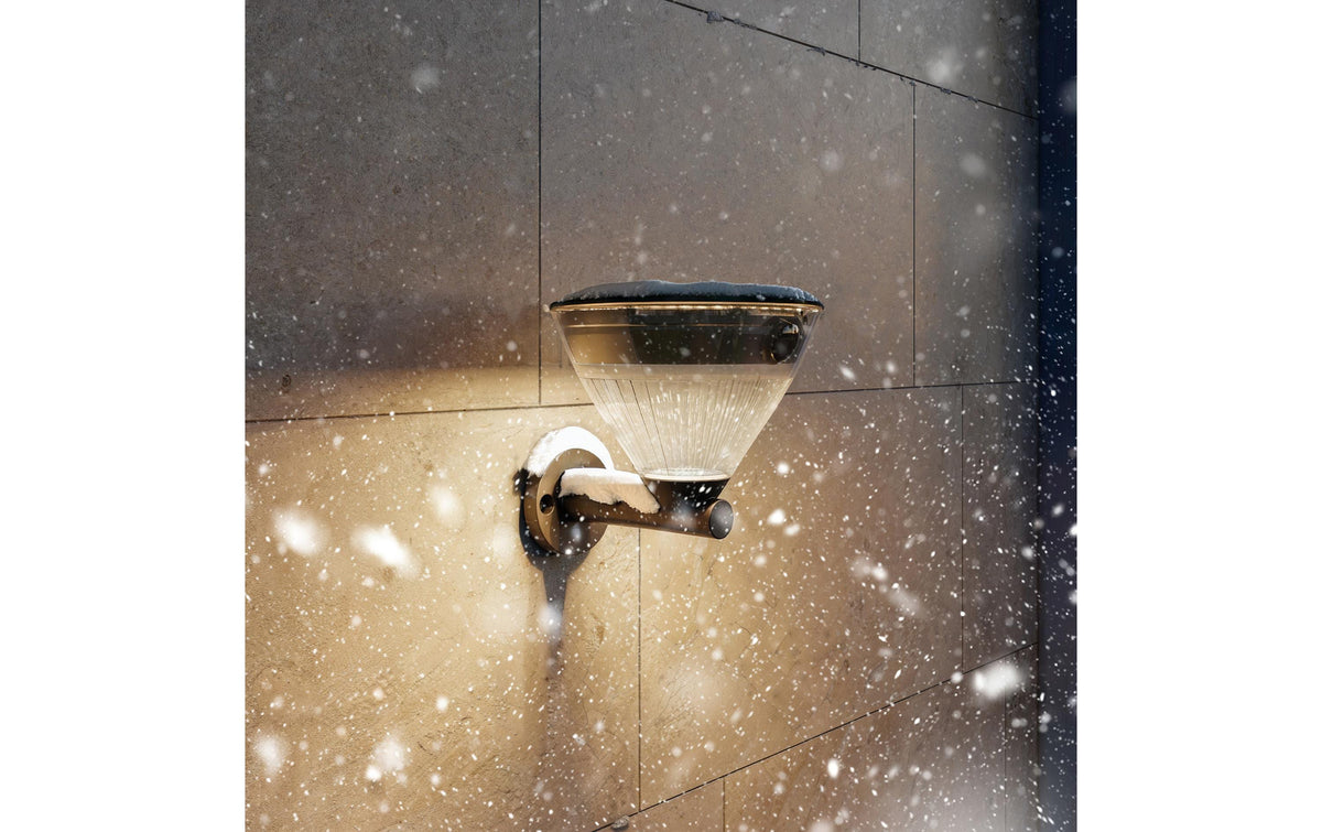 Philips by Signify Philips Aussenwandleuchte – Warmweiss, 2700 K, IP44, Netzbetrieb, mit Bewegungsmelder, Schwarz, Kunststoff