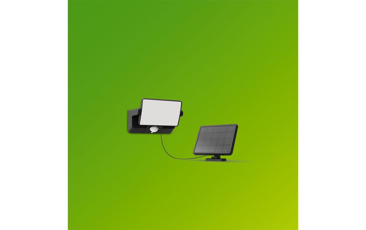 Philips by Signify Philips Aussenwandleuchte – 3000 K – IP44 – Netzbetrieb – mit Bewegungsmelder – Schwarz – Kunststoff