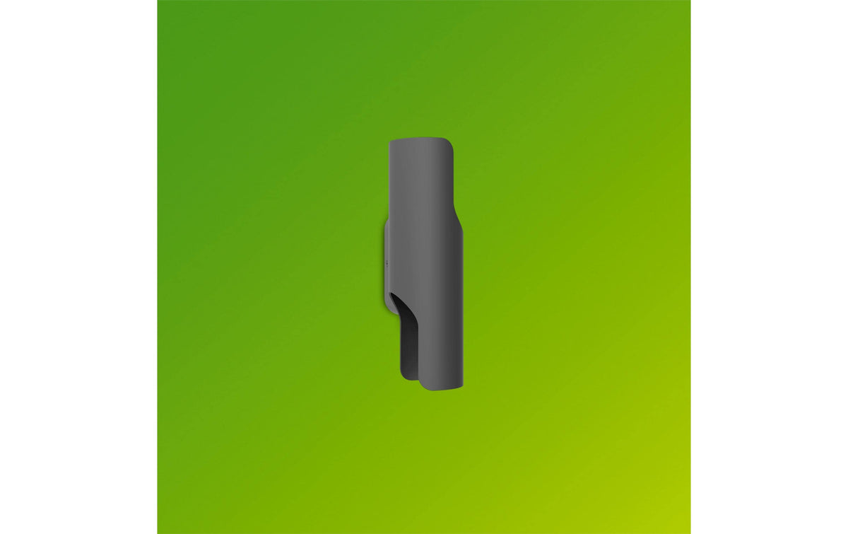 Philips by Signify Philips Aussenwandleuchte – 800 lm, 8,6 W – Warmweiss, 2700 K – IP44 – Netzbetrieb – Anthrazit, Aluminium