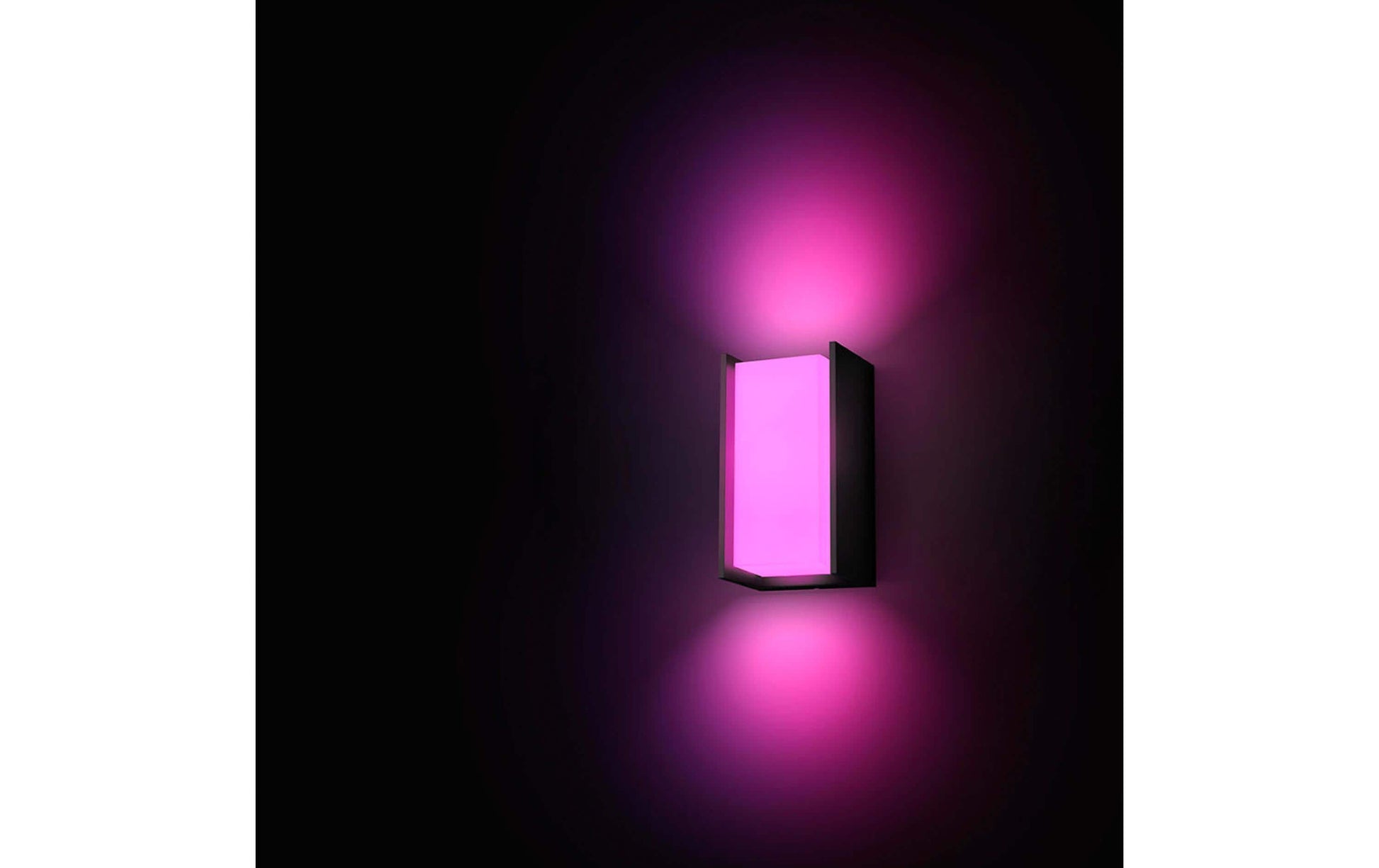 Philips by Signify Philips Hue Aussenwandleuchte – für Alexa, Google, HomeKit (u. a.), dimmbar, Anthrazit, Aluminium