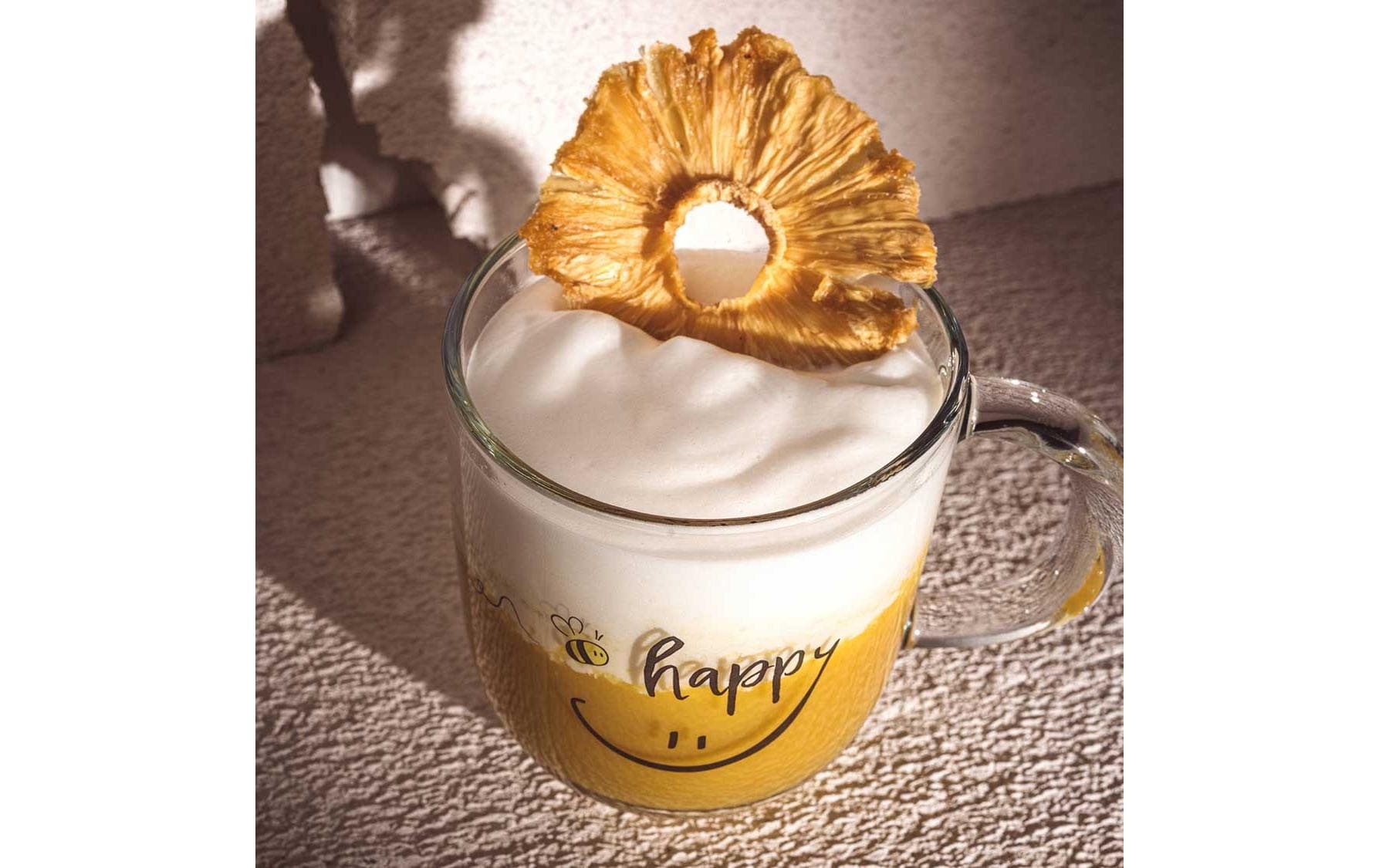 LEONARDO Kaffeetasse Emozione Caro-happy – 400 ml, Ø 8,7 cm, Glas, spülmaschinenfest, hitzebeständig