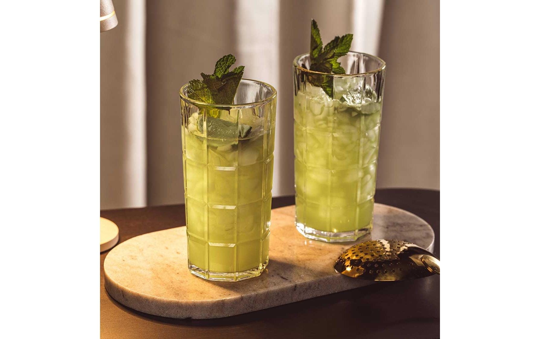 LEONARDO Trinkglas Spiritii Nova – 4er Set, 400 ml, Ø 7,6 cm, H 15,0 cm, Glas, Transparent