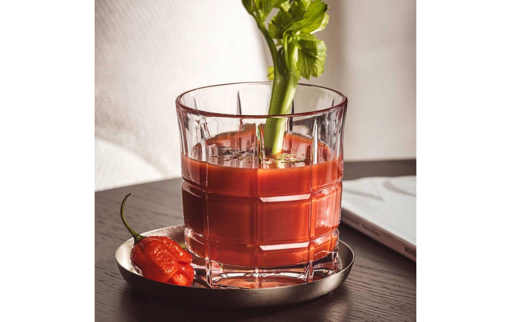 Leonardo Trinkglas – 4er Set, 350 ml, Ø 9 cm, H 9,5 cm, Glas, Transparent, spülmaschinenfest