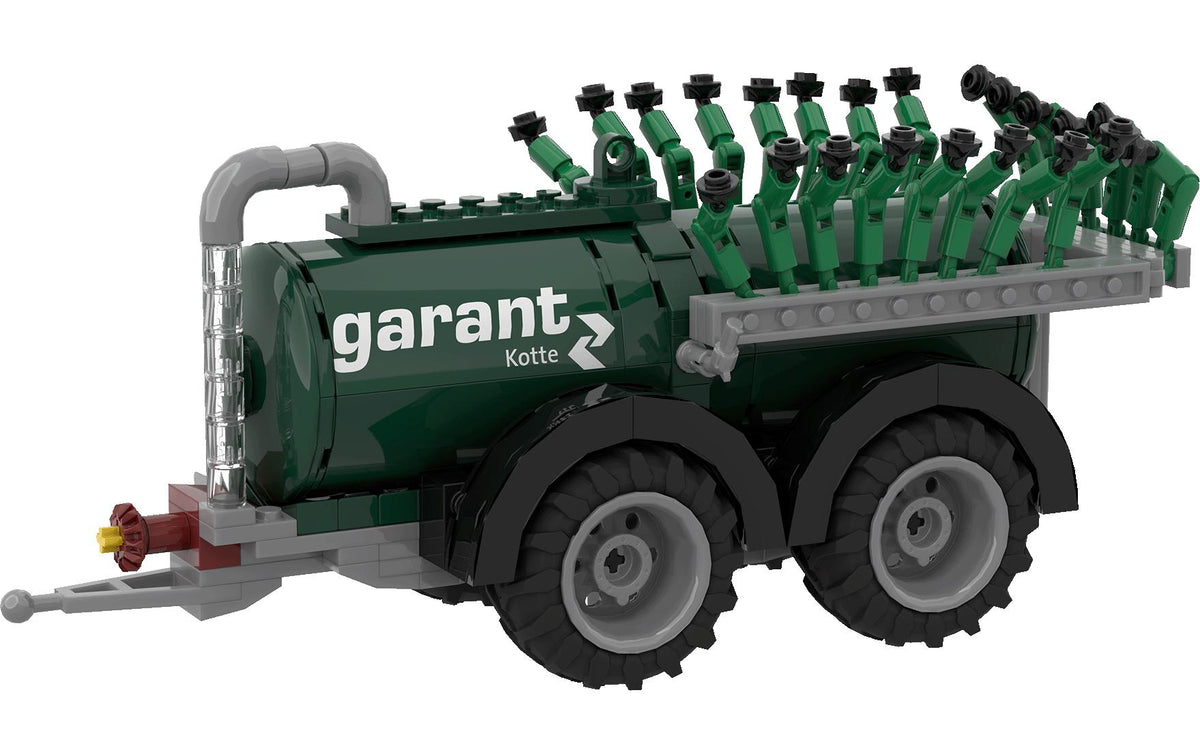 Brixies plus Garant Kotte Vakuumfass Magnet-Set (Spiel) – Fahrzeug – 325-teilig – 24,6 × 10,4 × 27,2 cm – ab 8 Jahre