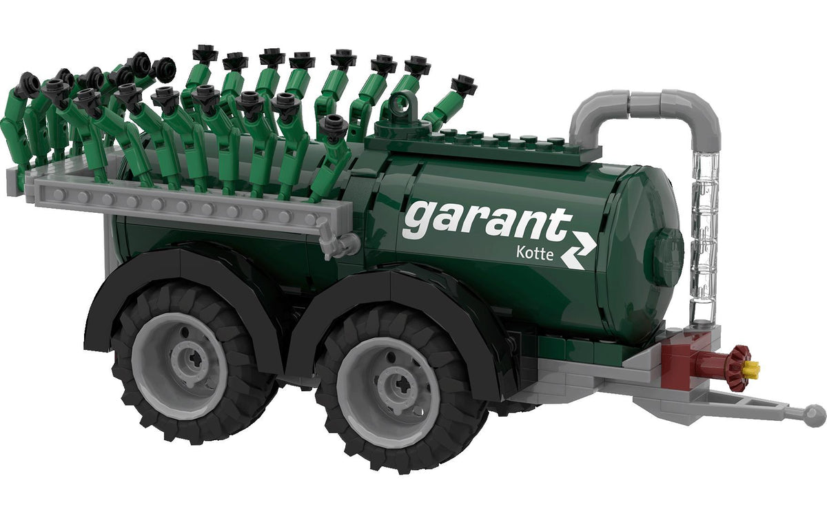 Brixies plus Garant Kotte Vakuumfass Magnet-Set (Spiel) – Fahrzeug – 325-teilig – 24,6 × 10,4 × 27,2 cm – ab 8 Jahre