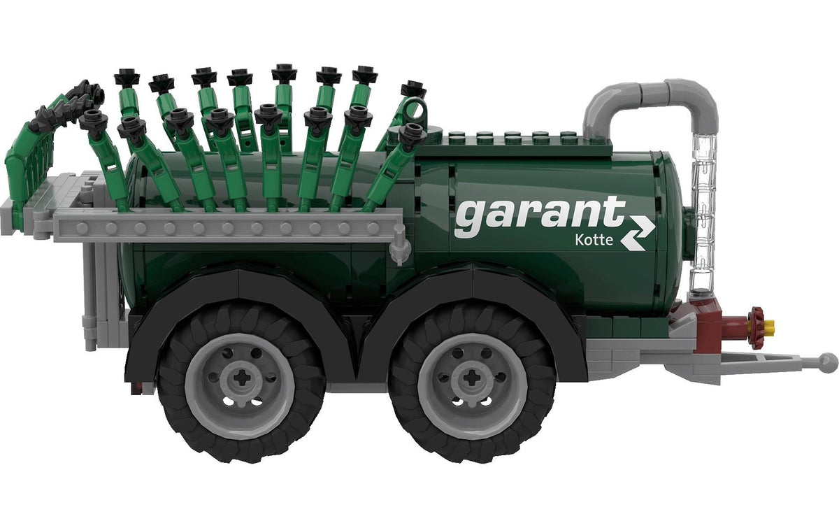 Brixies plus Garant Kotte Vakuumfass Magnet-Set (Spiel) – Fahrzeug – 325-teilig – 24,6 × 10,4 × 27,2 cm – ab 8 Jahre