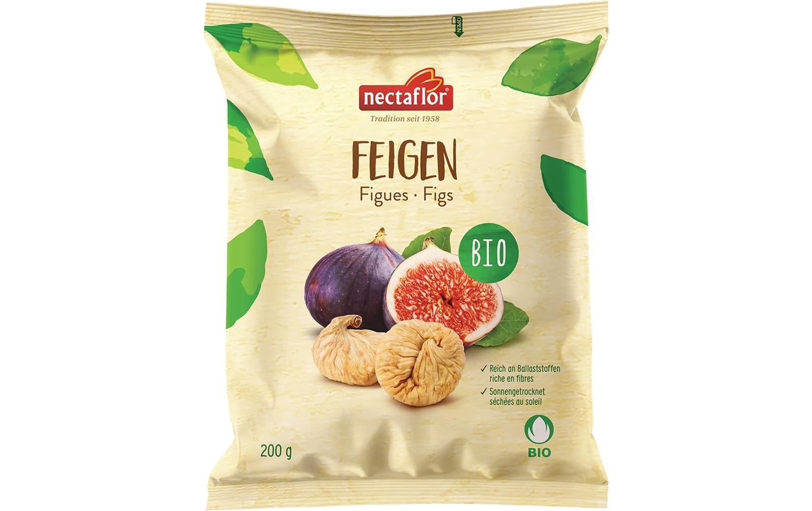 Nectaflor Getrocknete Feigen – Bio, Vegan – 200 g