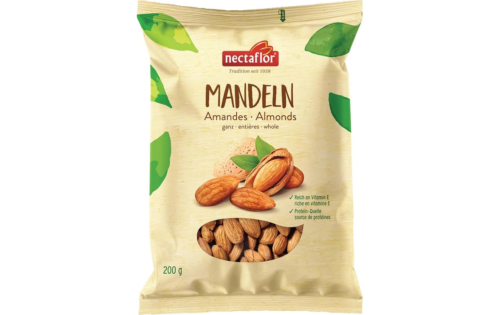 Nectaflor Mandeln – vegan – 200 g