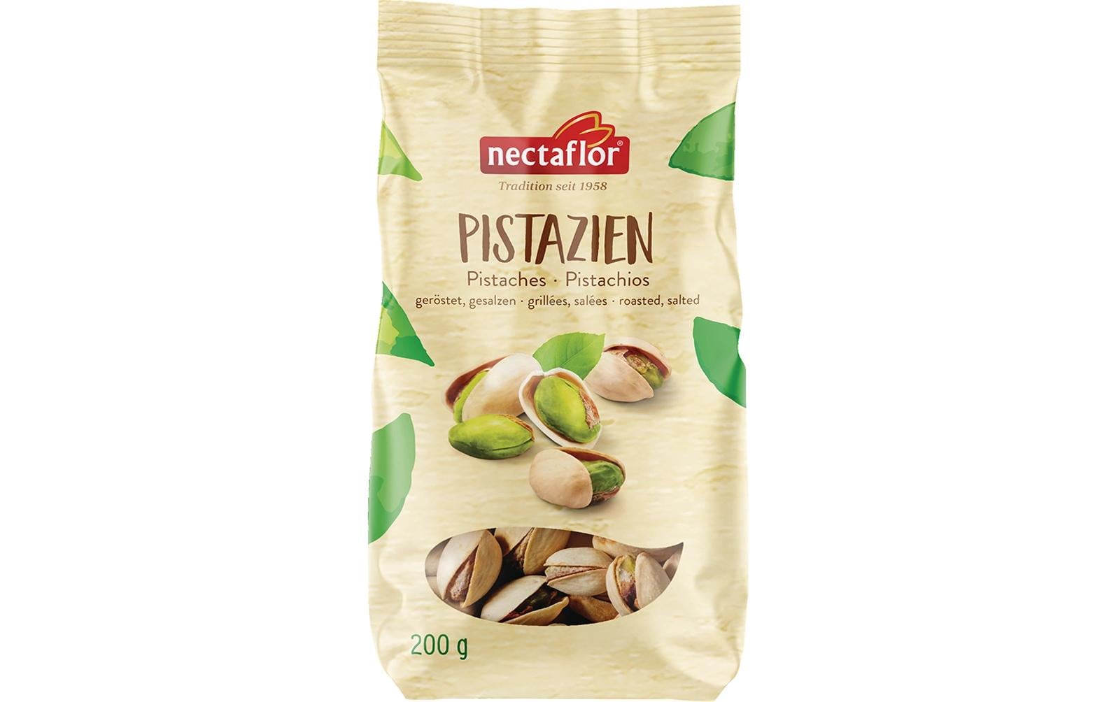 Nectaflor Pistazien – geröstet & gesalzen – 200 g