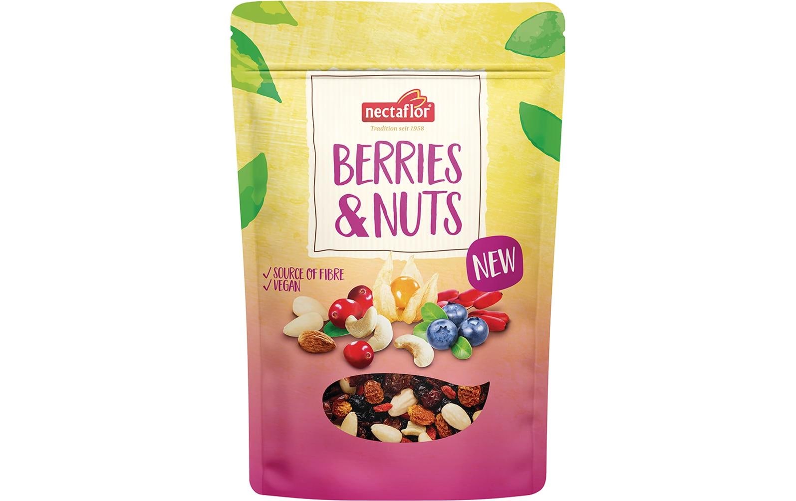 Nectaflor Nüsse & Kerne – Beeren, Vegan – 150 g