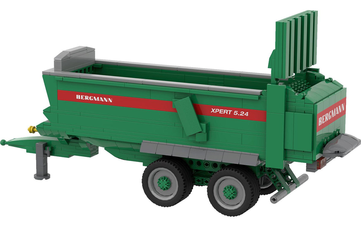 BRIXIES Plus Bergmann Streuer Xpert 5-24 Fahrzeug (Spielzeug) – 580-teilig – 10,1 × 17,3 × 36,2 cm – ab 8 J.