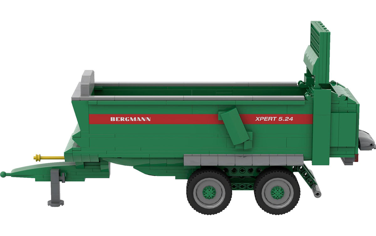 BRIXIES Plus Bergmann Streuer Xpert 5-24 Fahrzeug (Spielzeug) – 580-teilig – 10,1 × 17,3 × 36,2 cm – ab 8 J.