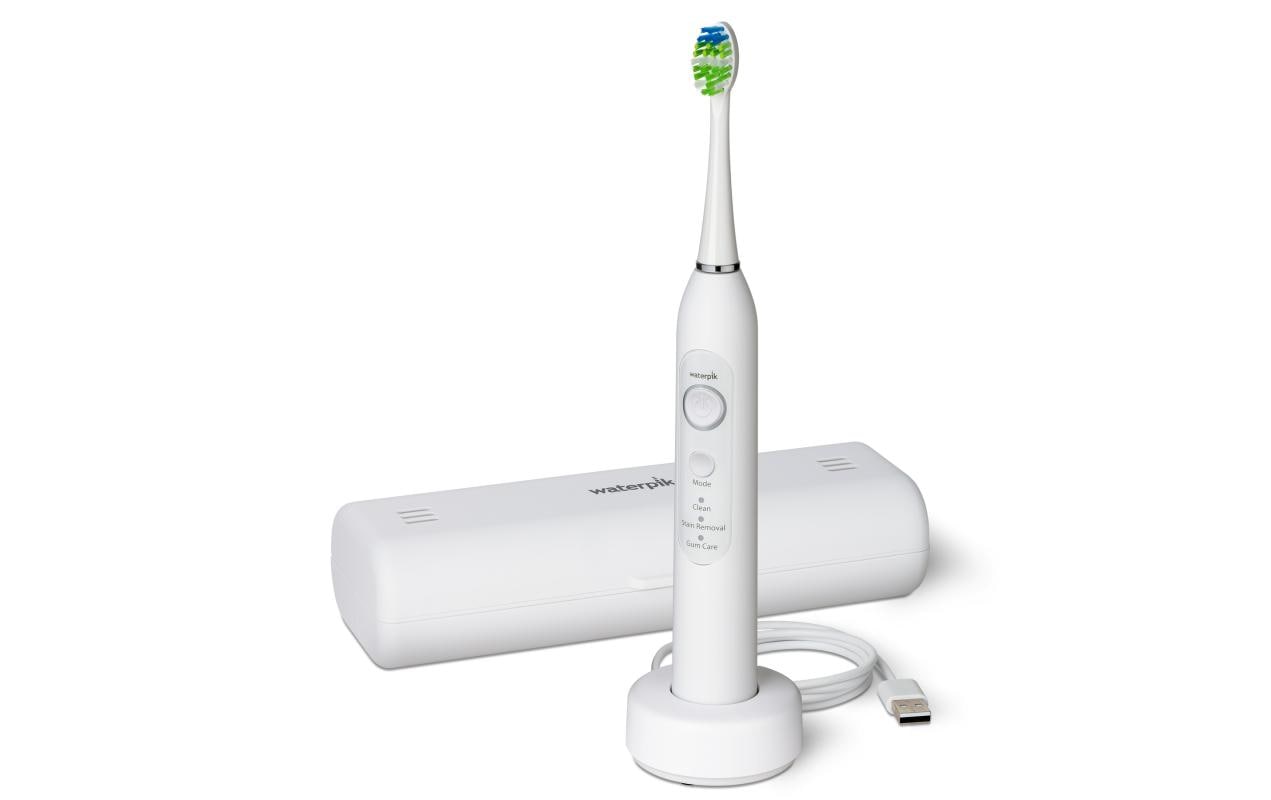 Waterpik Schallzahnbürste STW-03 – 3 Betriebsstufen, Akkubetrieb – Weiss