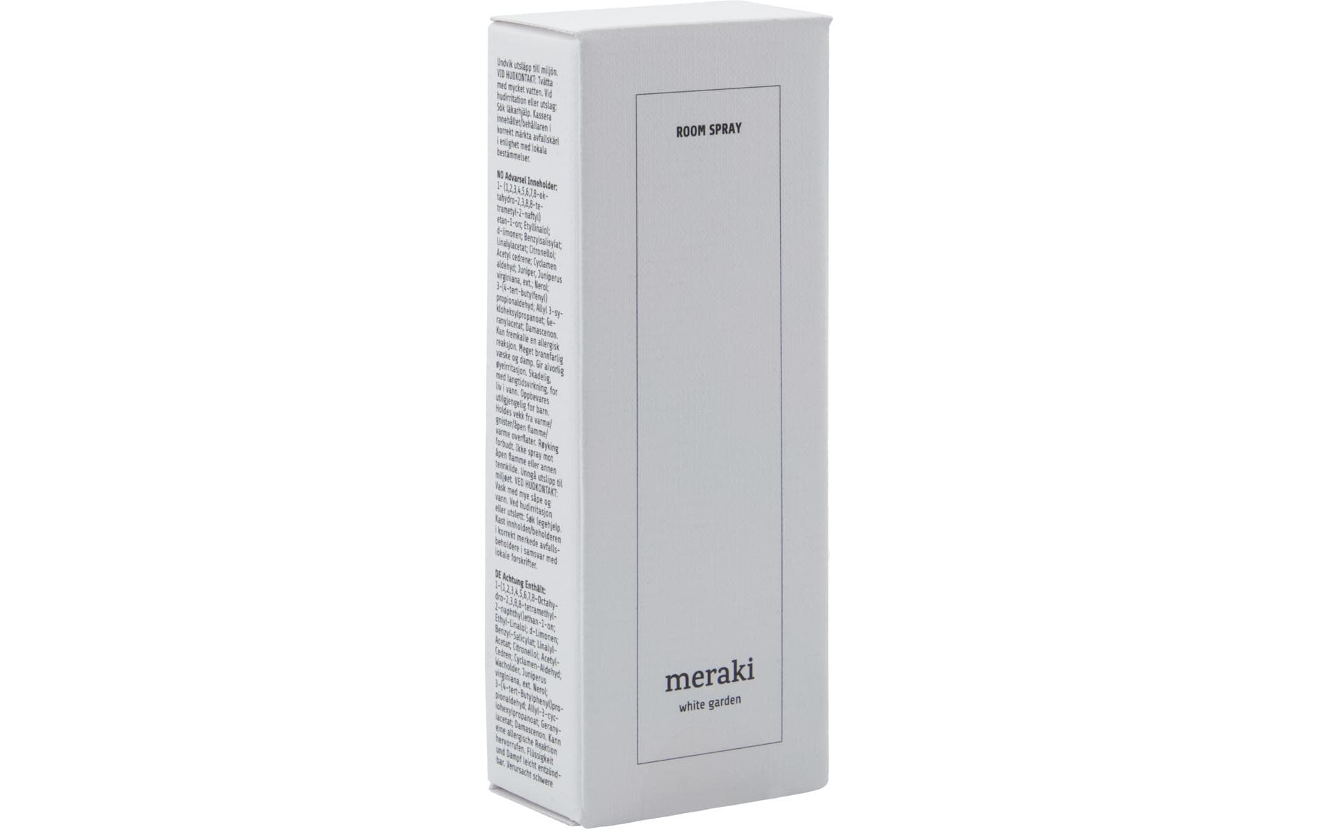 Cisco Meraki Home White Garden – Raumspray, 100 ml