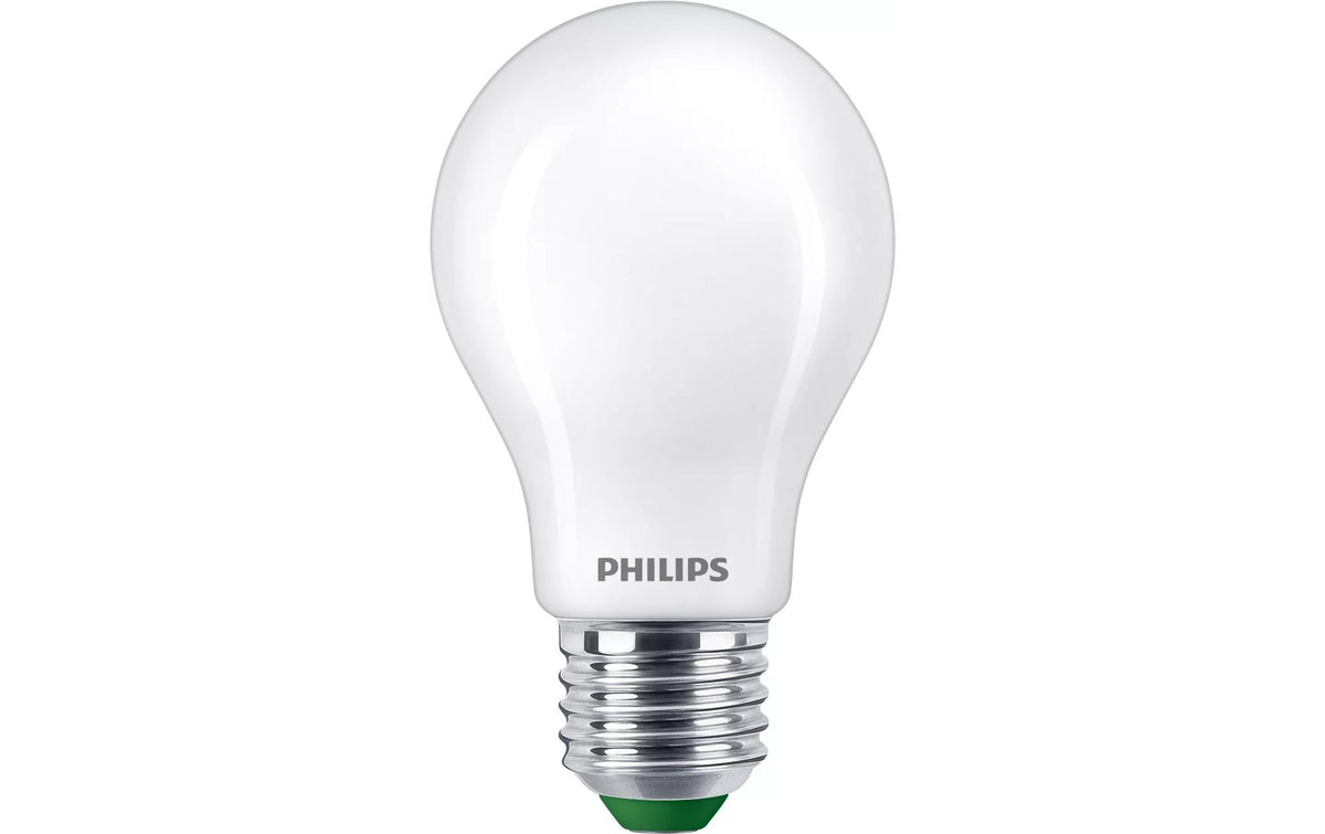 Philips by Signify Philips LED-Leuchtmittel E27 A60 – 1535 lm, 7,3 W, Warmweiss 2700 K, 300° – 3 Stk., Gefrostetes Glas