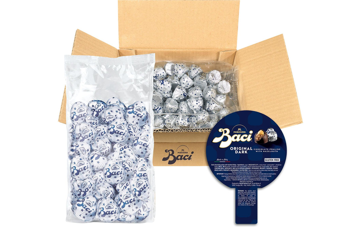 Baci Pralinés – dunkle Schokolade, glutenfrei – 1 kg