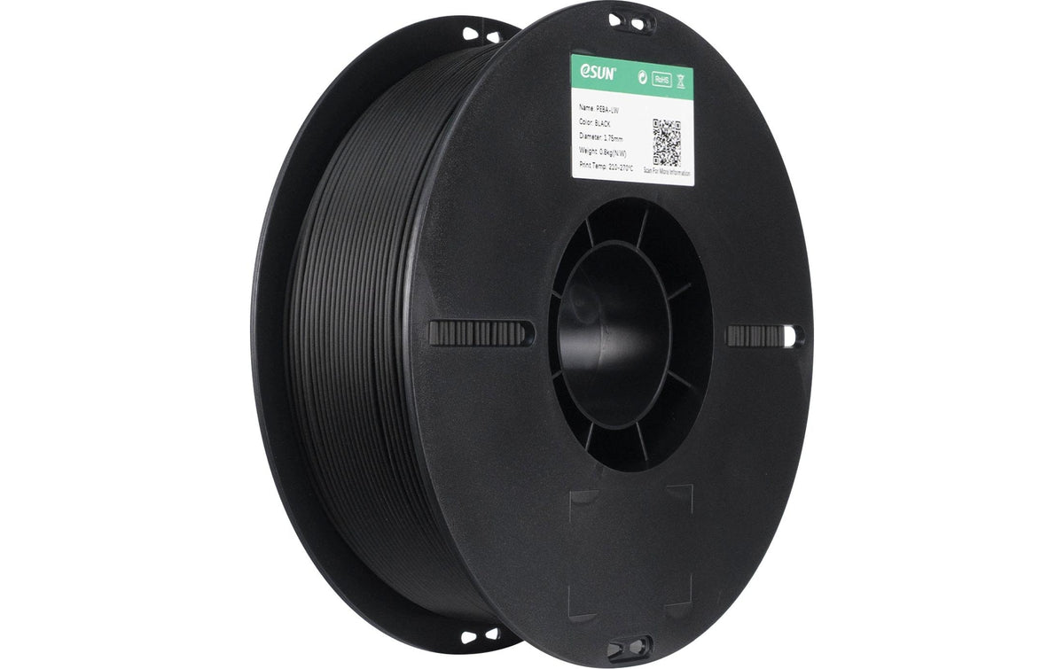 Esun 3D-Drucker-Filament Hyper PEBA 1,75 mm Schwarz, 0,8 kg