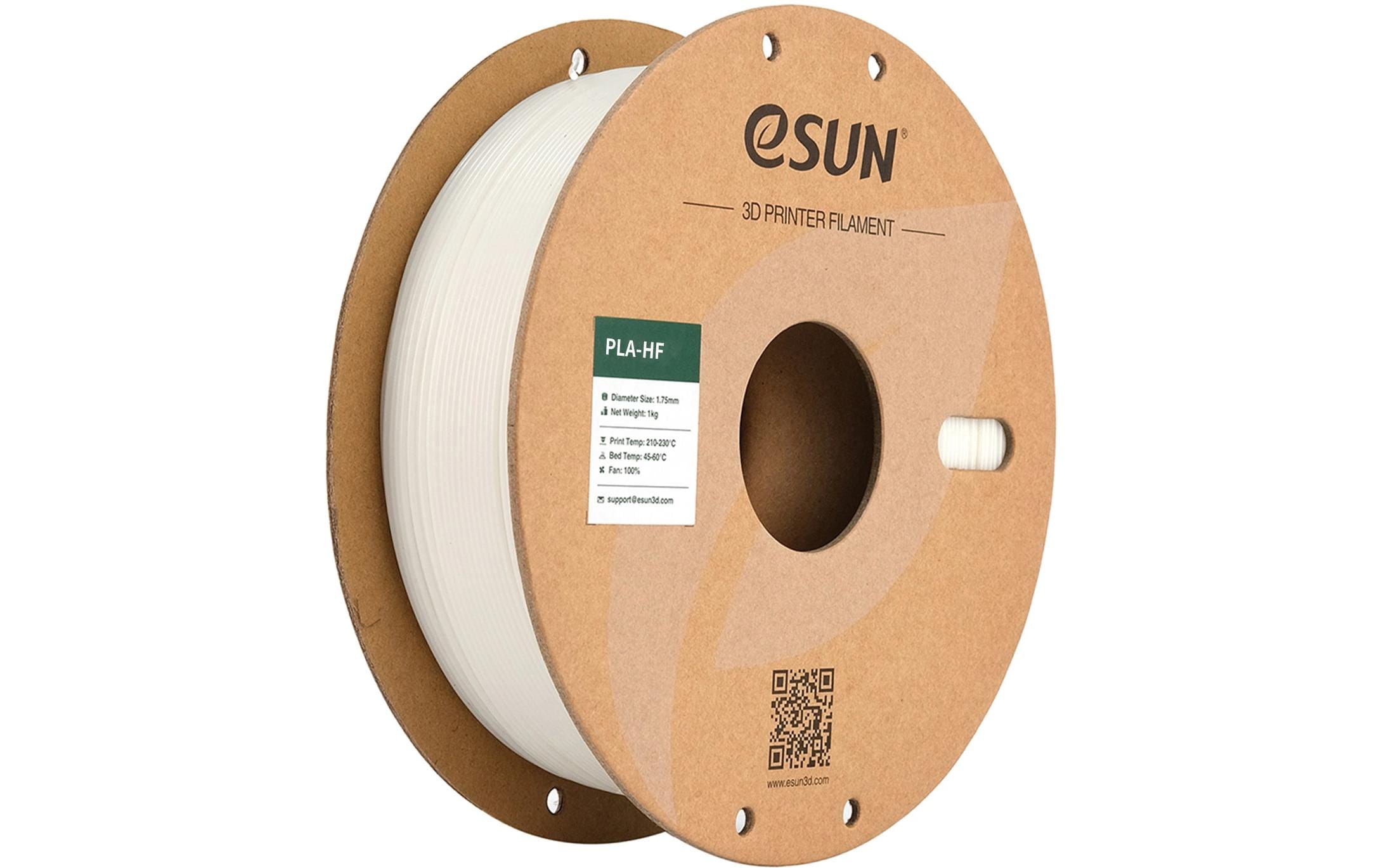 Esun 3D-Drucker-Filament Hyper PLA 1,75 mm Weiss, 1 kg
