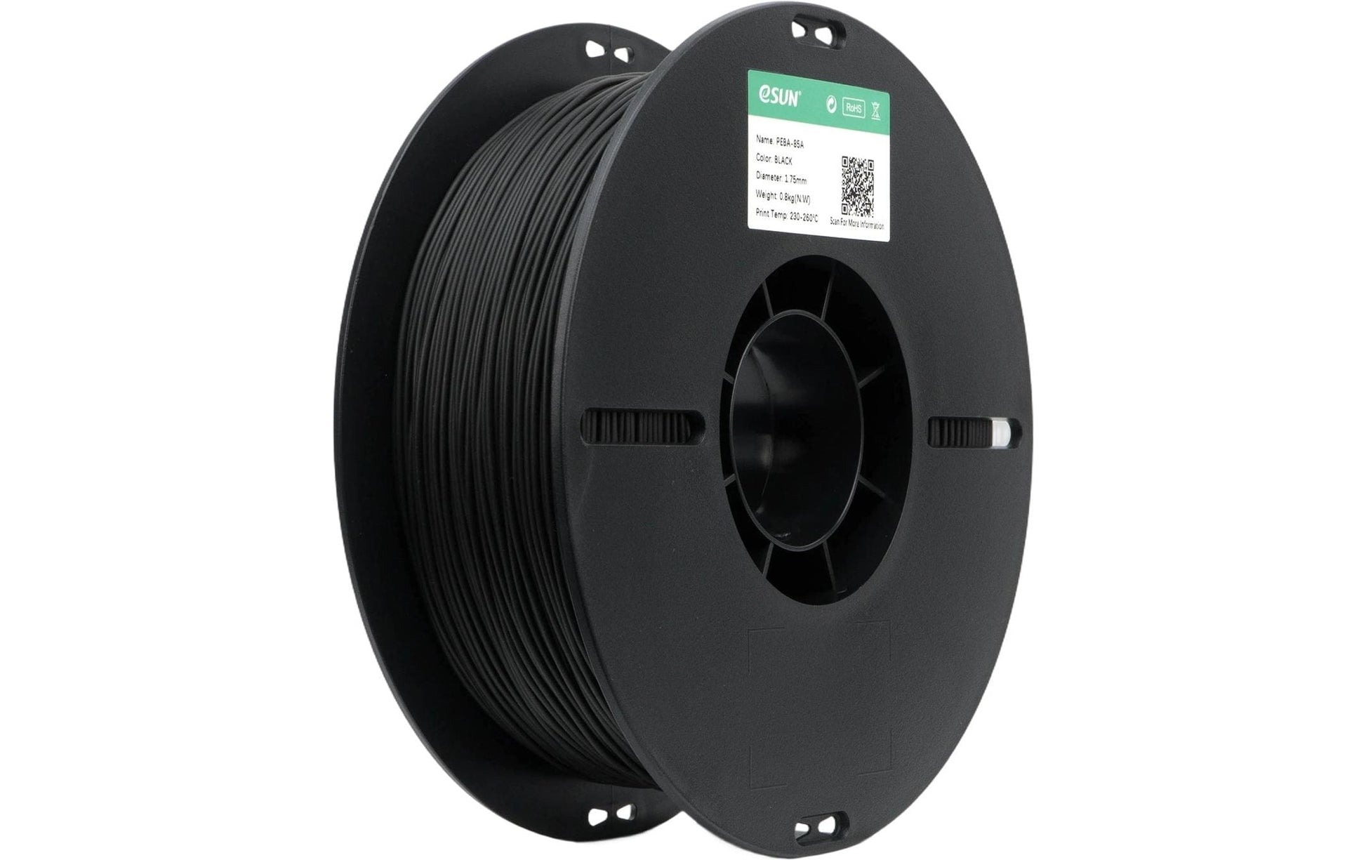 Esun 3D-Drucker-Filament Hyper PEBA 1,75 mm Schwarz, 800 g