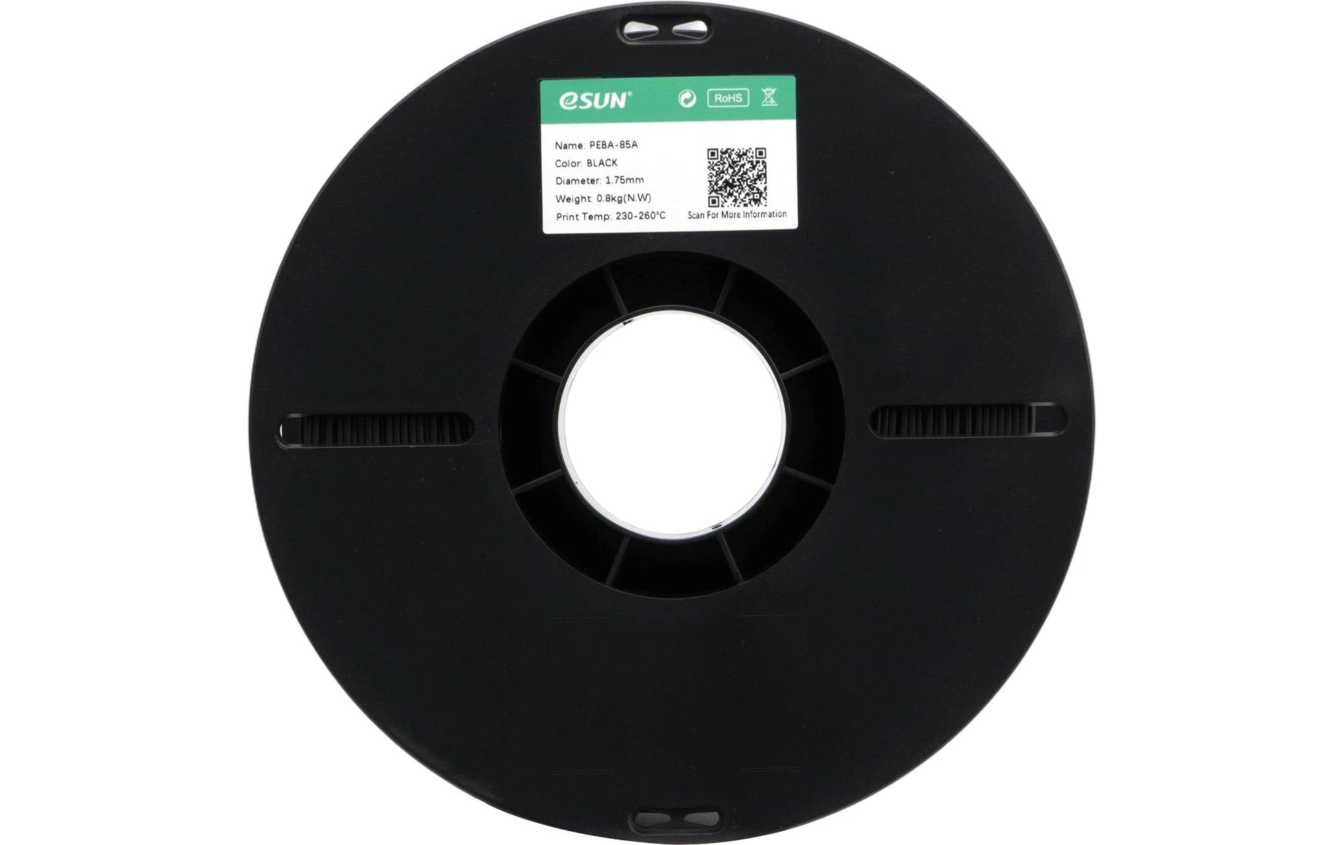 Esun 3D-Drucker-Filament Hyper PEBA 1,75 mm Schwarz, 800 g