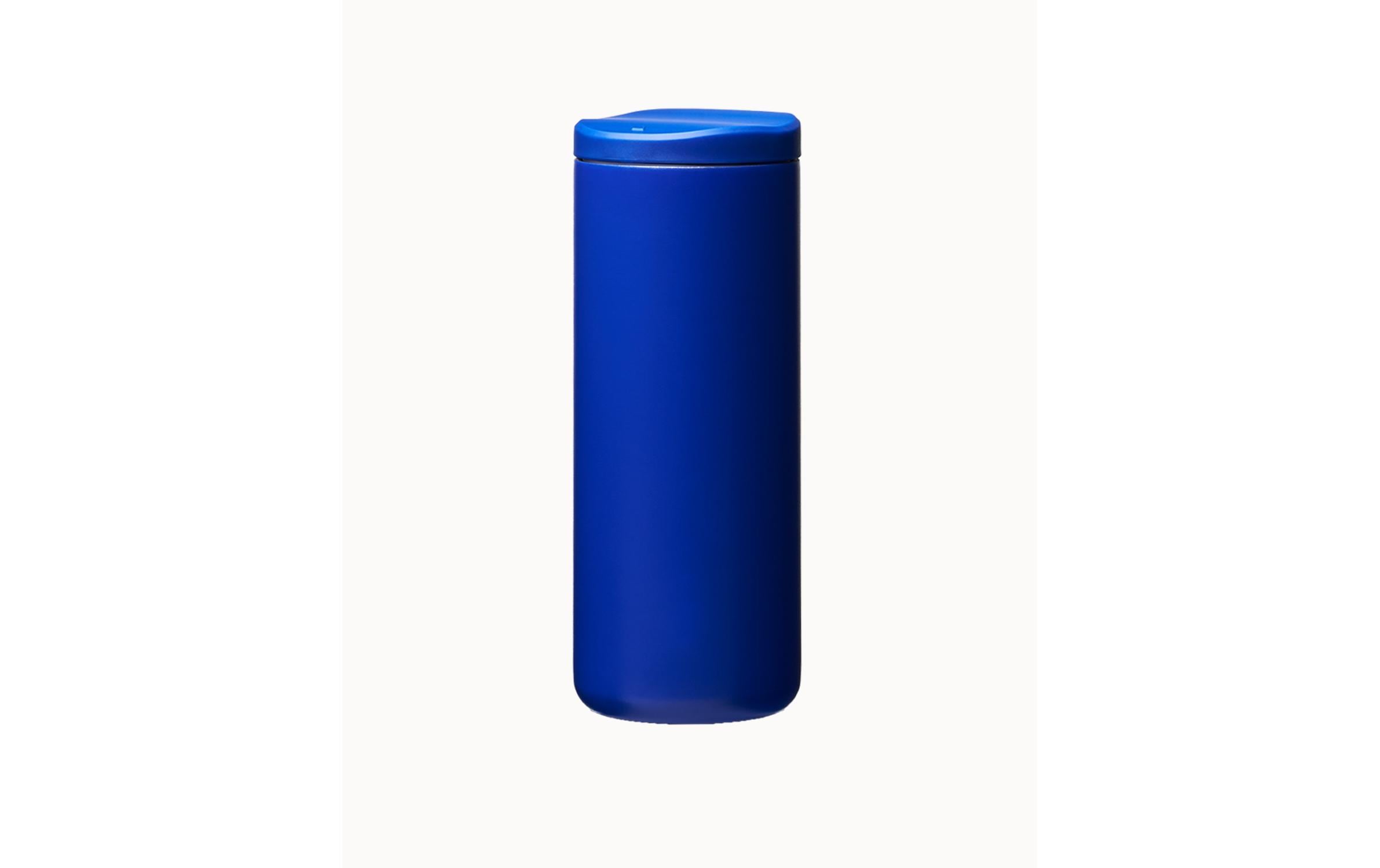 Bioloco Thermo Kaffeebecher Neo – 350 ml, Ø 6,8 cm, Edelstahl, Blau, doppelwandig, auslaufsicher