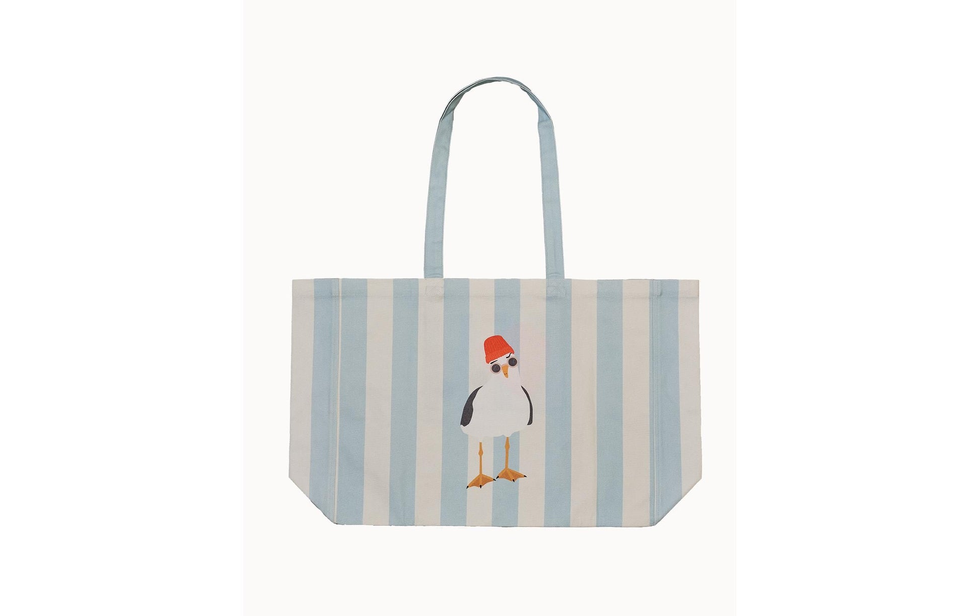 Chic-mic Stofftasche, Bio-Baumwolle, Motiv Sea Gull, 480×420×140 mm