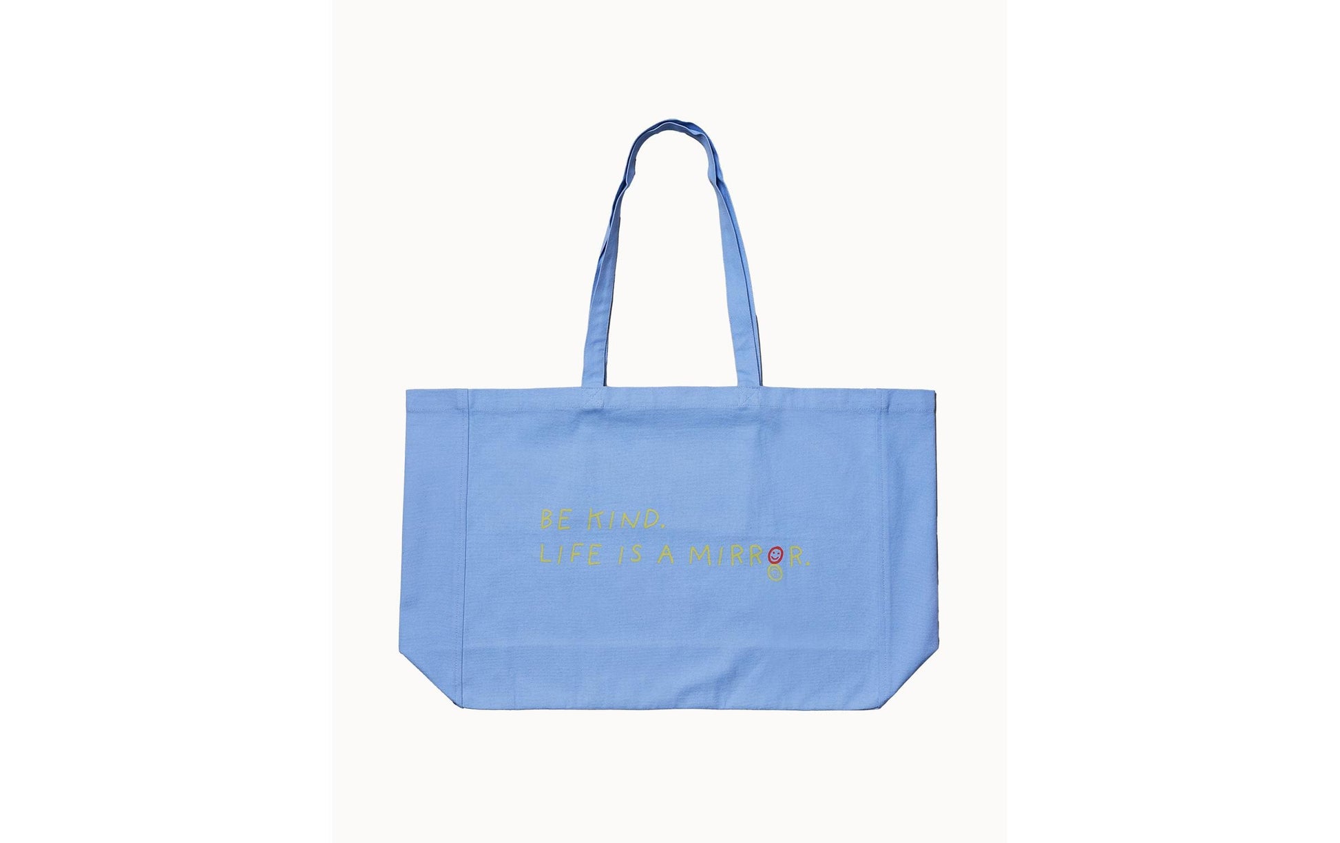 Chic-mic Stofftasche, Baumwolle, Blau, 140×420×480 mm, Innentasche, GOTS