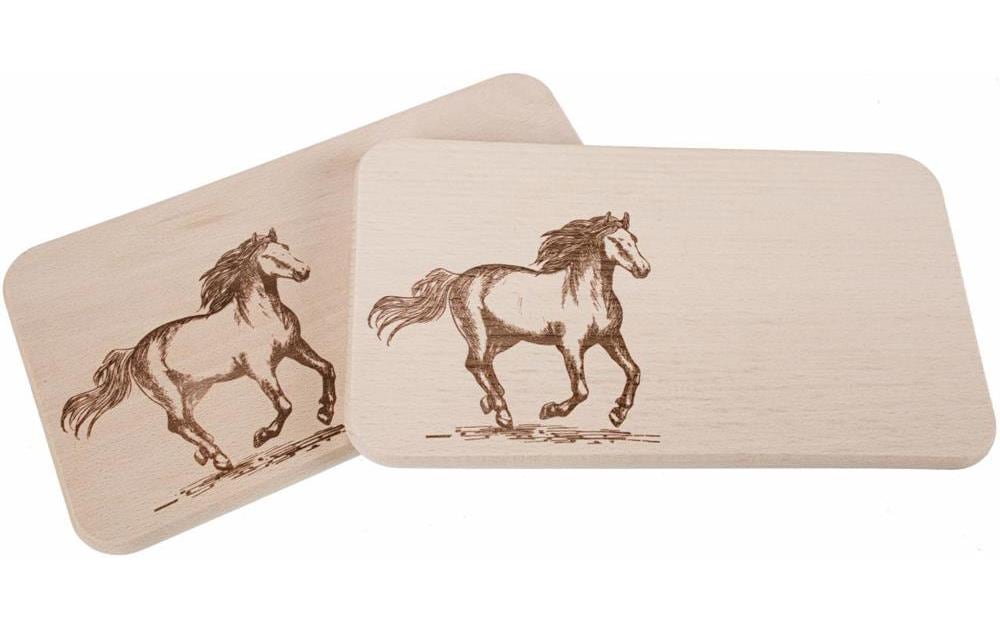 Creanorm Schneidebrett 22,5 × 12,5 × 1,2 cm, Erle (Holz), Weiss