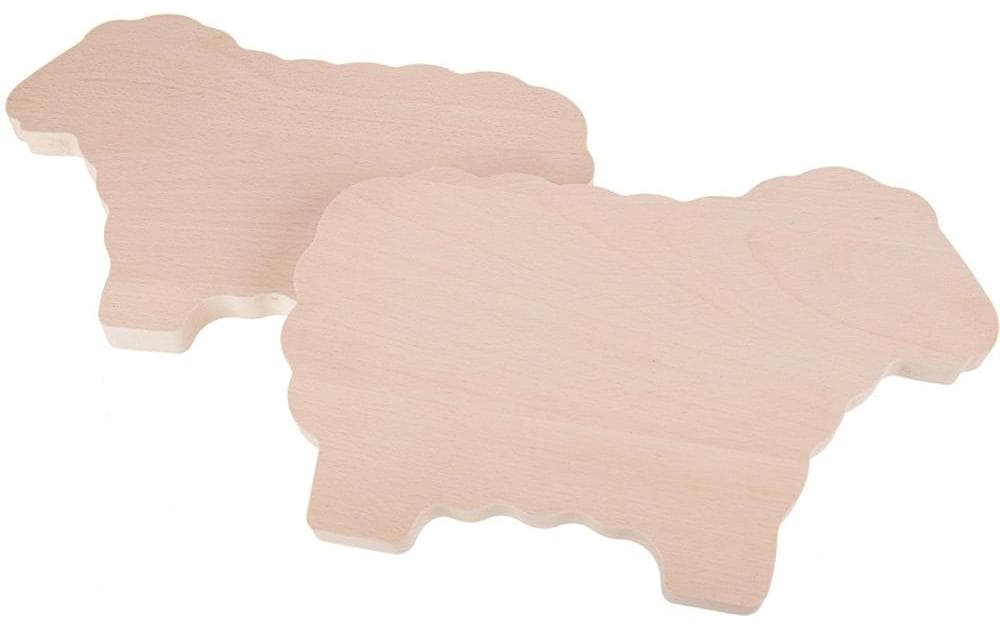 Creanorm Schneidebrett 22,5 × 35 × 2 cm, Buche, Braun