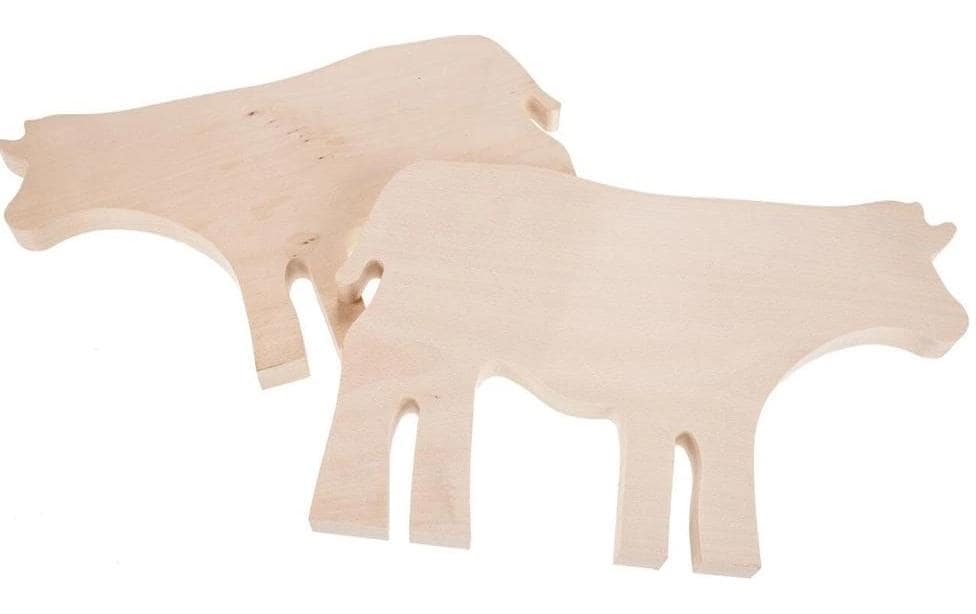 Creanorm Schneidebrett 22,5 × 35 × 2 cm, Buche, Weiss