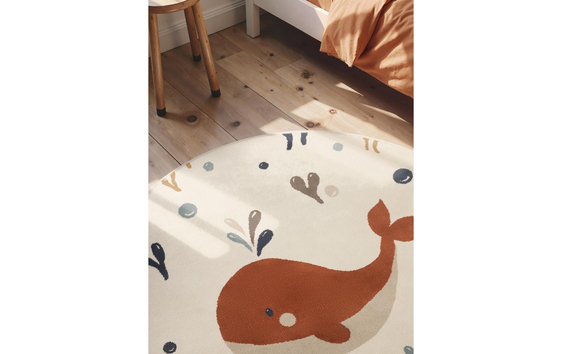 Hanse Home Kinderteppich Moby – 160 cm, Mehrfarbig, Polypropylen