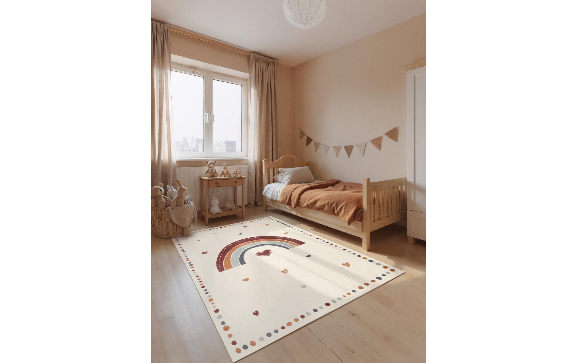 Hanse Home Luvy Kinderteppich – 160 × 235 cm – Polypropylen, mehrfarbig