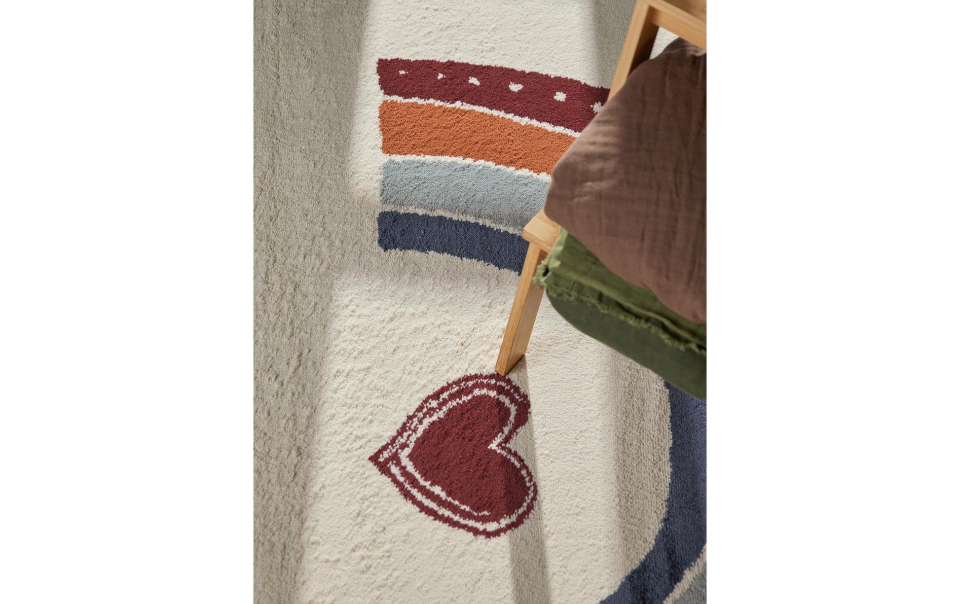 Hanse Home Luvy Kinderteppich – Ø 160 cm – Polypropylen, mehrfarbig