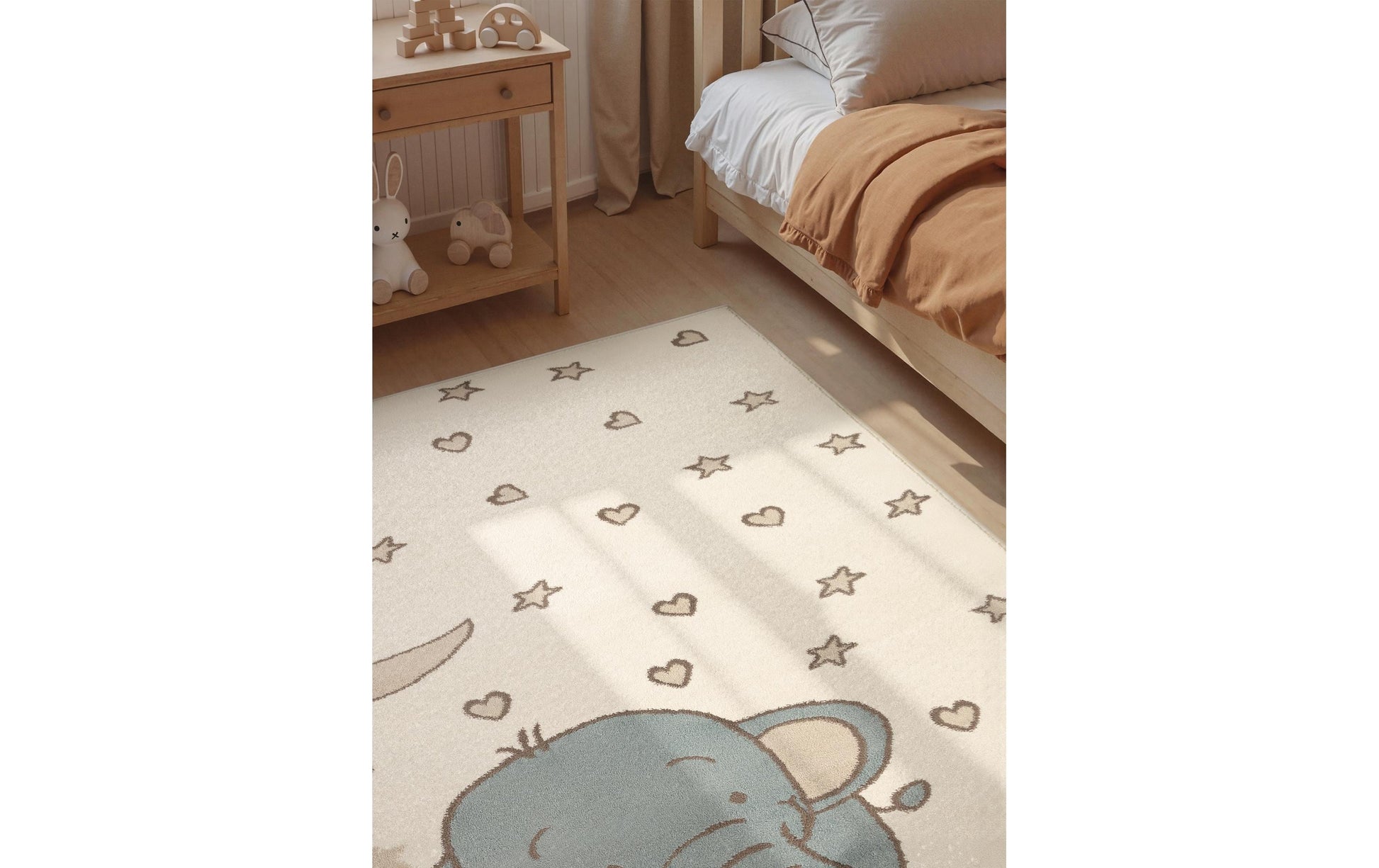Hanse Home Spielteppich Little Ellie – 160 × 235 cm, Mehrfarbig, 100% Polypropylen