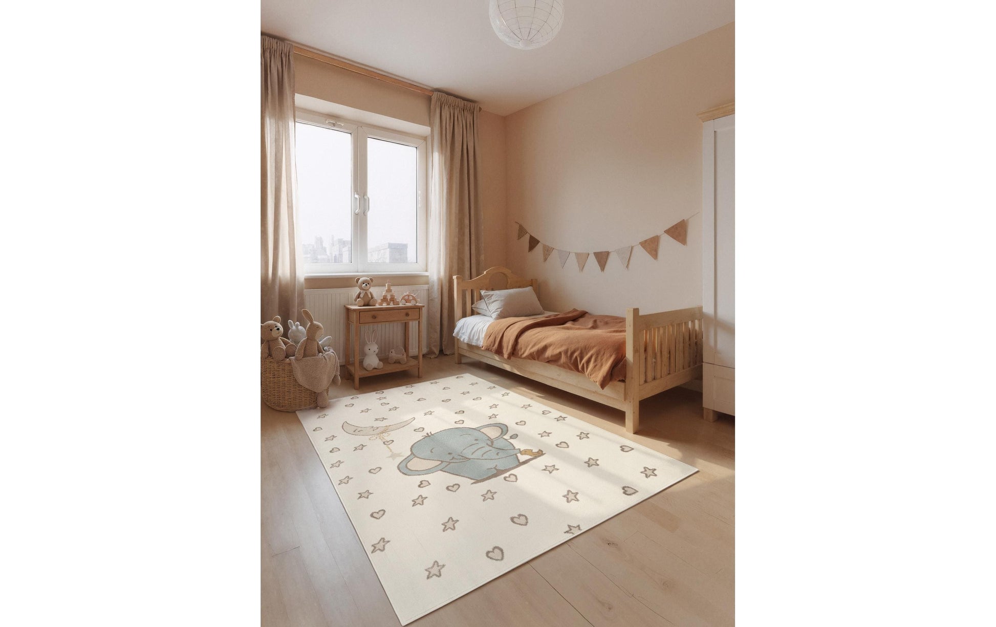 Hanse Home Little Ellie Kinderteppich – 120 × 170 cm – Polypropylen, mehrfarbig