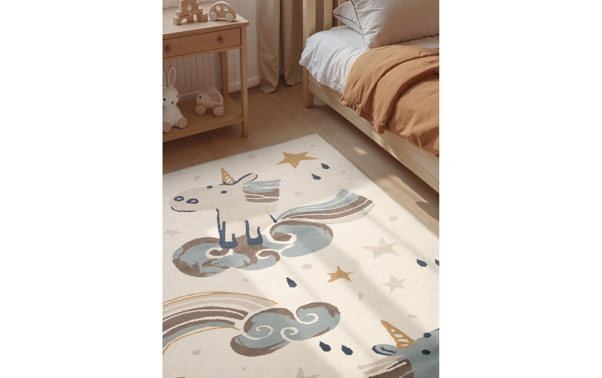Hanse Home Bodenmatte Einhorn – 120 × 170 cm, Mehrfarbig, Polypropylen