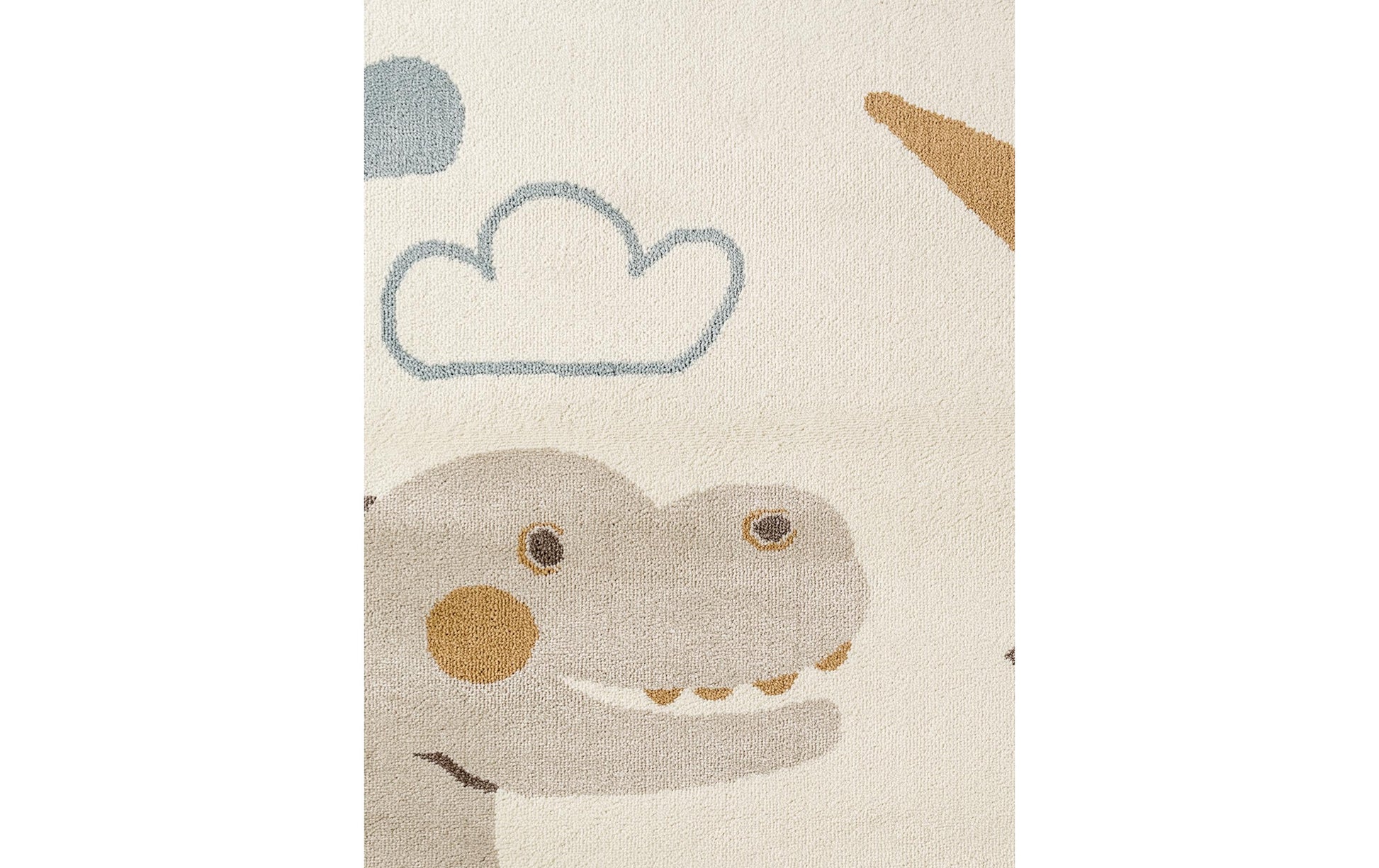 Hanse Home Spielteppich Dino – 160 × 235 cm, Creme, Polypropylen