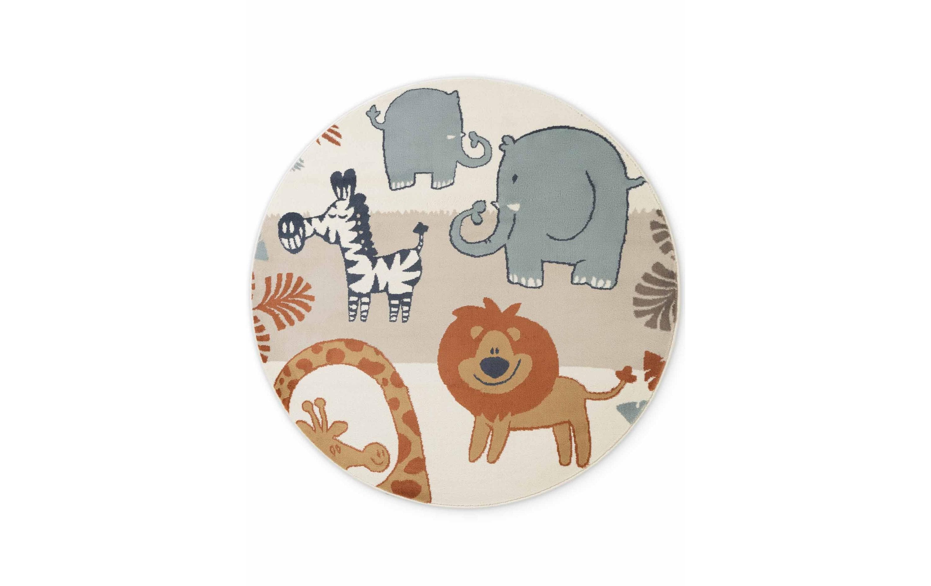 Hanse Home Kinderteppich Savanna – 160 cm, Mehrfarbig, 100% Polypropylen