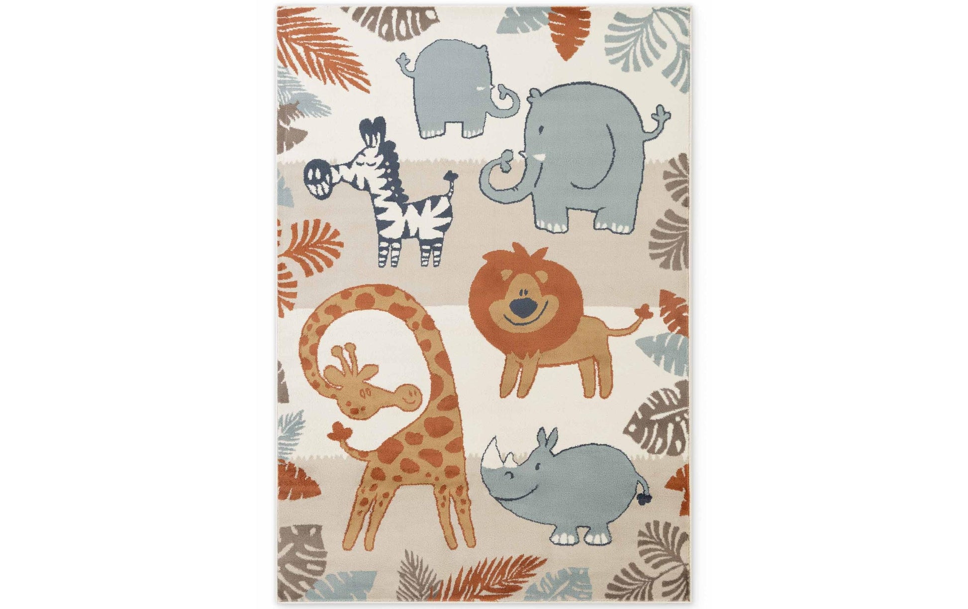 Hanse Home Kinderteppich Savanna – 120 × 170 cm, Mehrfarbig, Polypropylen