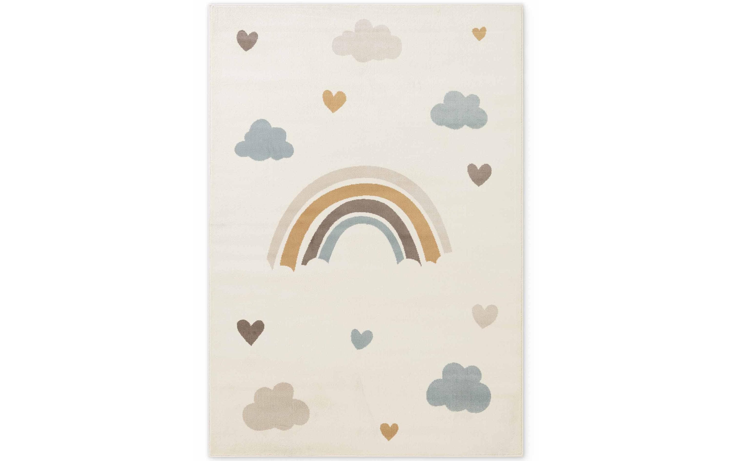 Hanse home Kinderteppich Skyla – 120 × 170 cm, Mehrfarbig, 100% Polypropylen