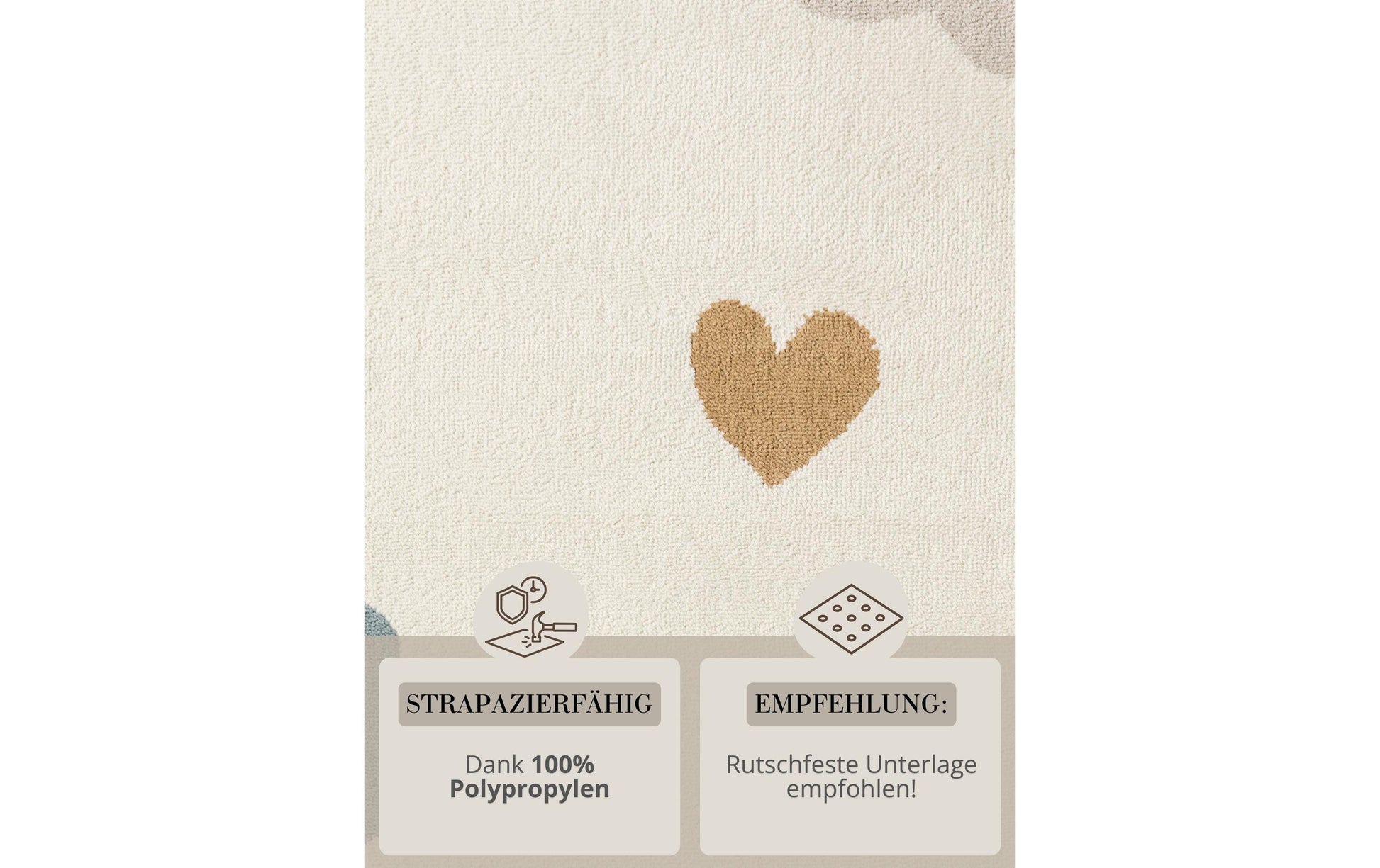 Hanse home Kinderteppich Skyla – 120 × 170 cm, Mehrfarbig, 100% Polypropylen