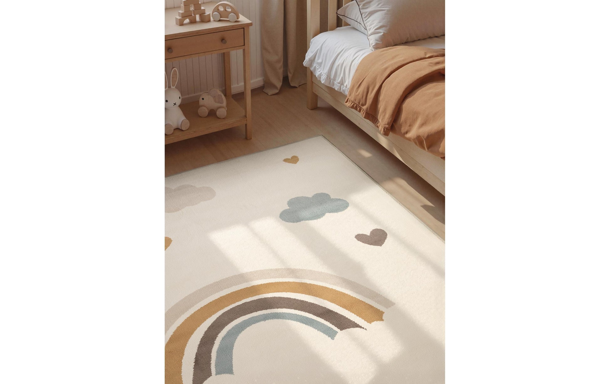 Hanse home Kinderteppich Skyla – 120 × 170 cm, Mehrfarbig, 100% Polypropylen