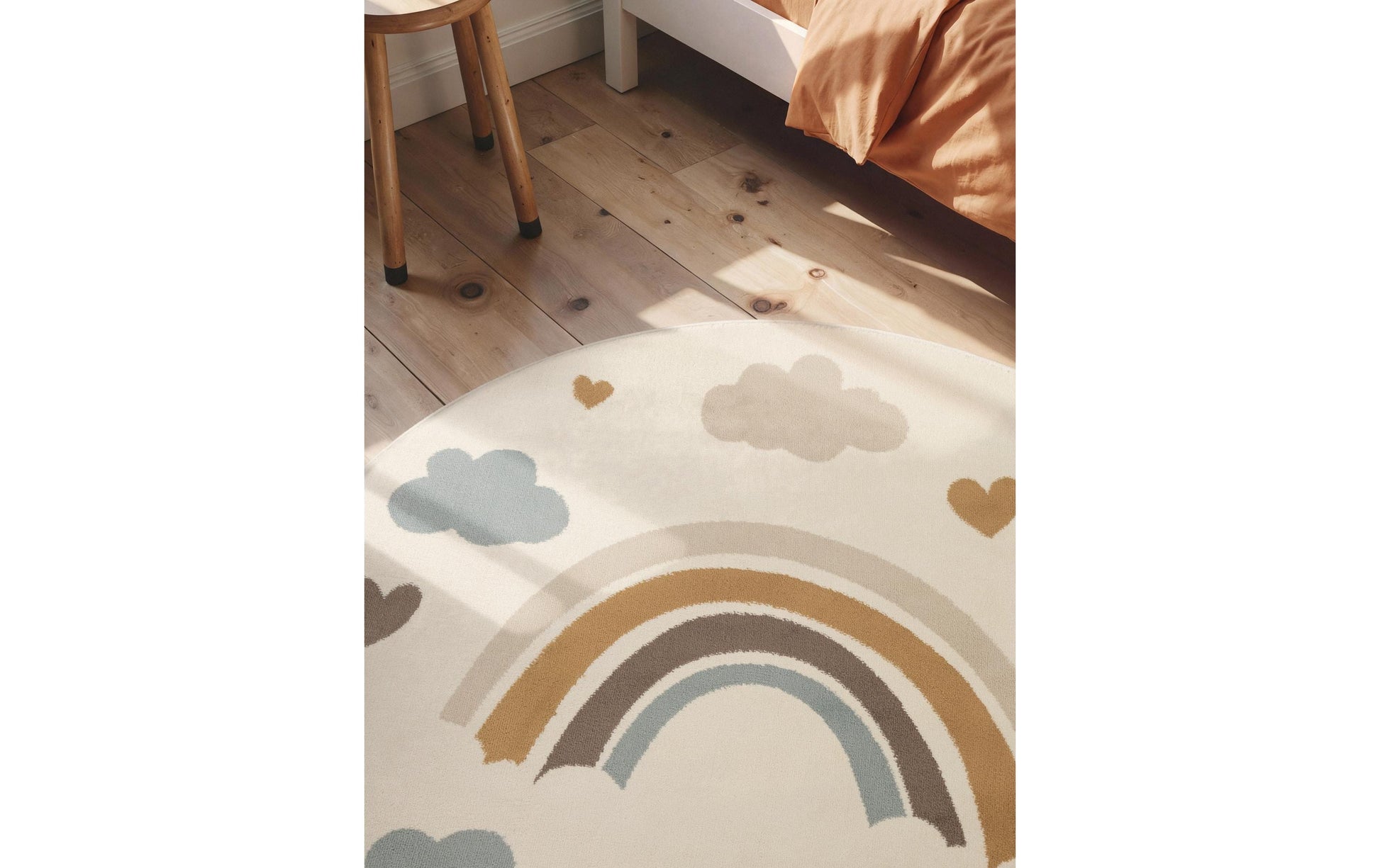 Hanse Home Kinderteppich Skyla – 160 cm, Mehrfarbig, 100% Polypropylen