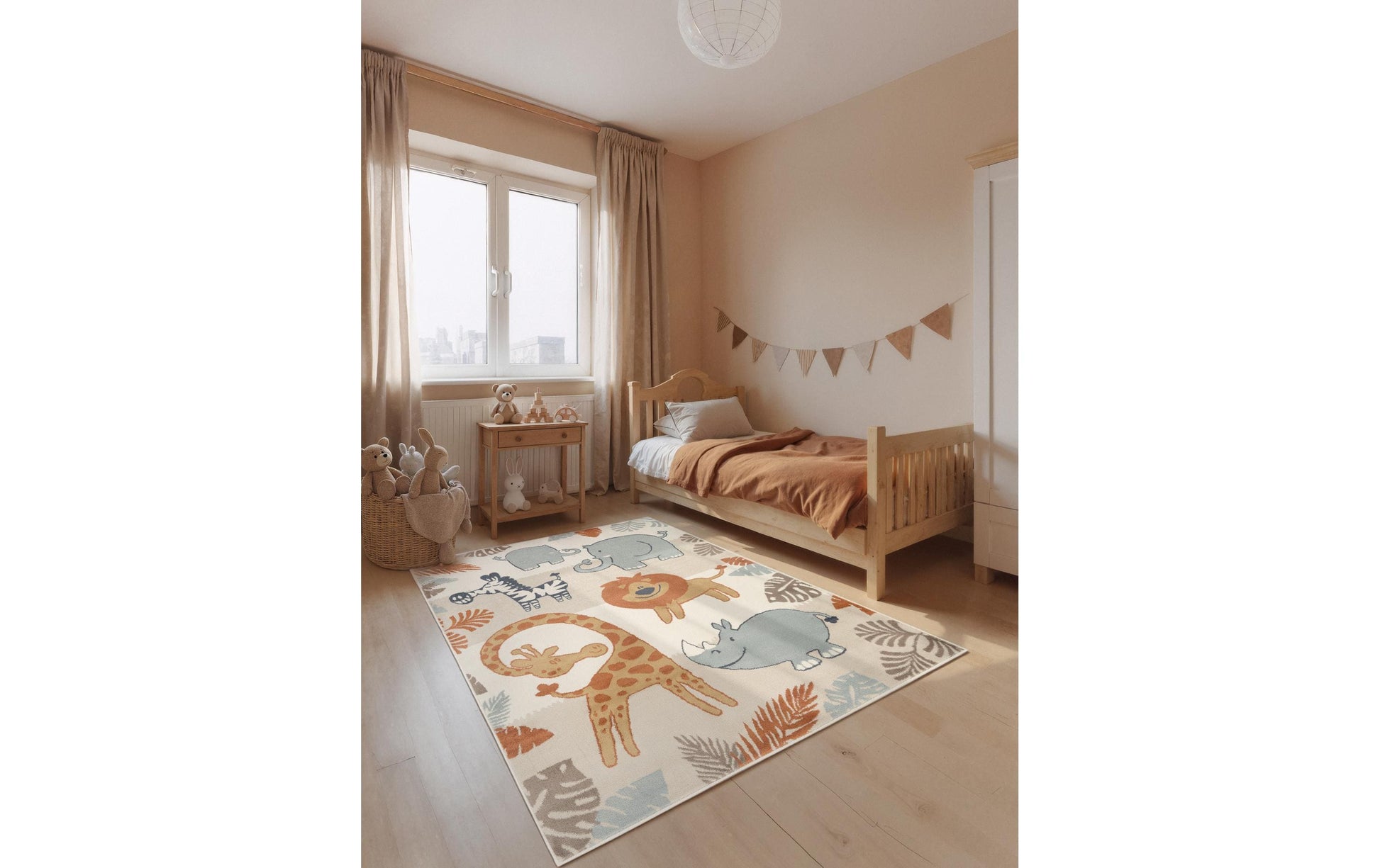 Hanse Home Savanna Kinderteppich – 160 × 235 cm – Polypropylen, mehrfarbig