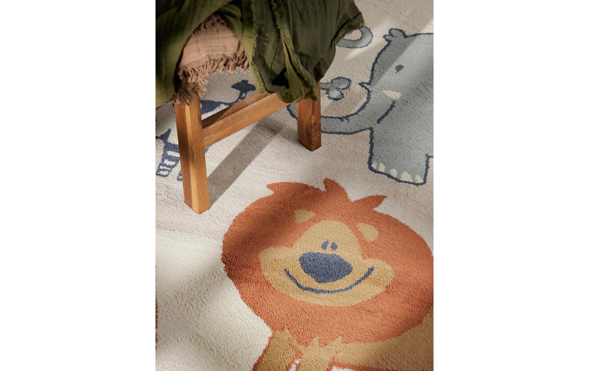 Hanse Home Kinderteppich Savanna – 120 × 170 cm, Mehrfarbig, Polypropylen
