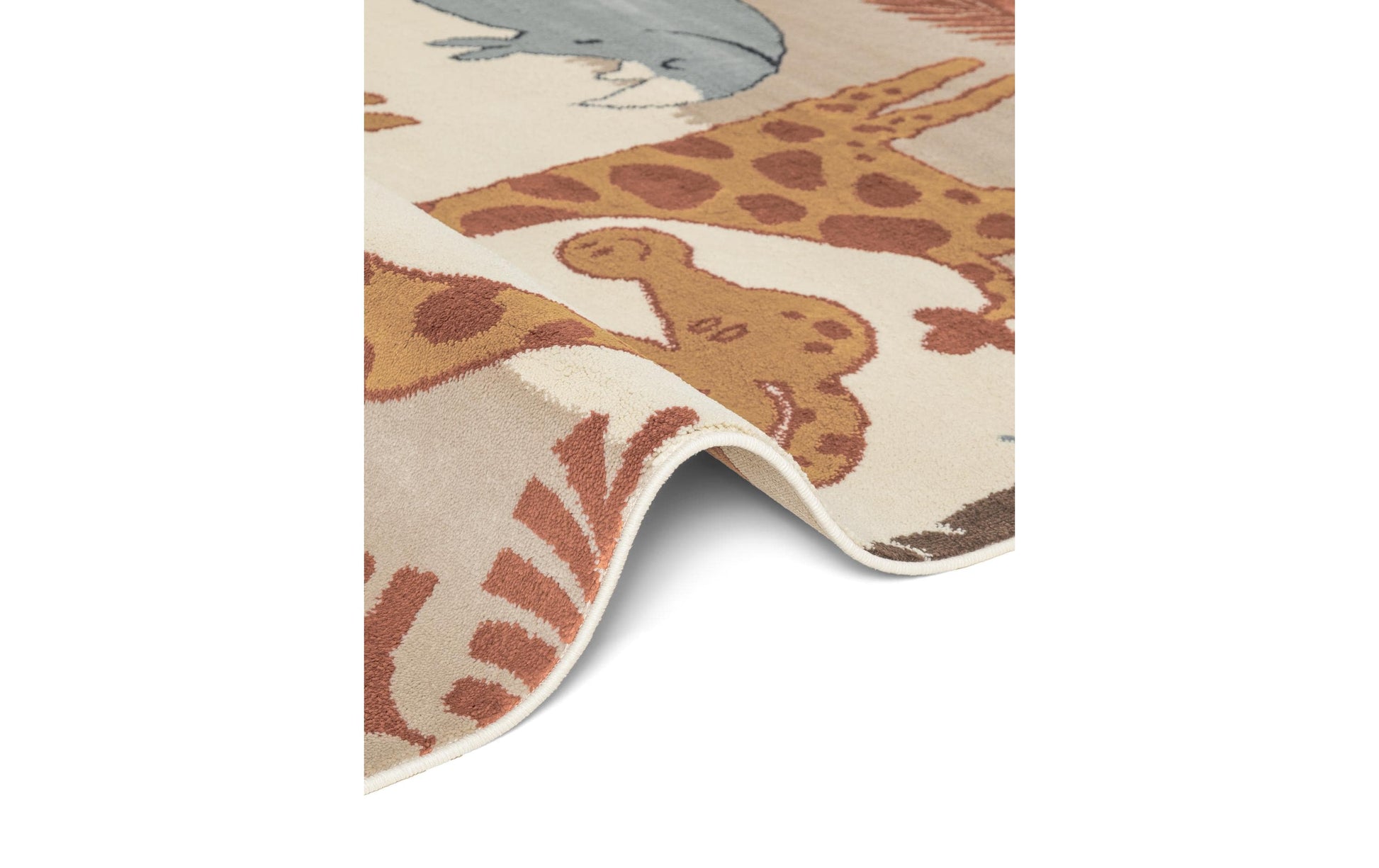 Hanse Home Kinderteppich Savanna – 120 × 170 cm, Mehrfarbig, Polypropylen